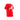 T-SHIRT Rosso Adidas