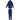 TUTA SPORTIVA Blu Reale Adidas