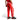 PANTALONE SPORTIVO Rosso Adidas
