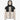 GIACCA Black Pure-ecru Kway