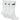 CALZE White/black Nike