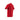 T-SHIRT Rosso Adidas