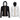 GIUBOTTO Black-white Kway