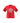 T-SHIRT Rosso Adidas