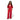 PANTALONE SPORTIVO Rosso Adidas